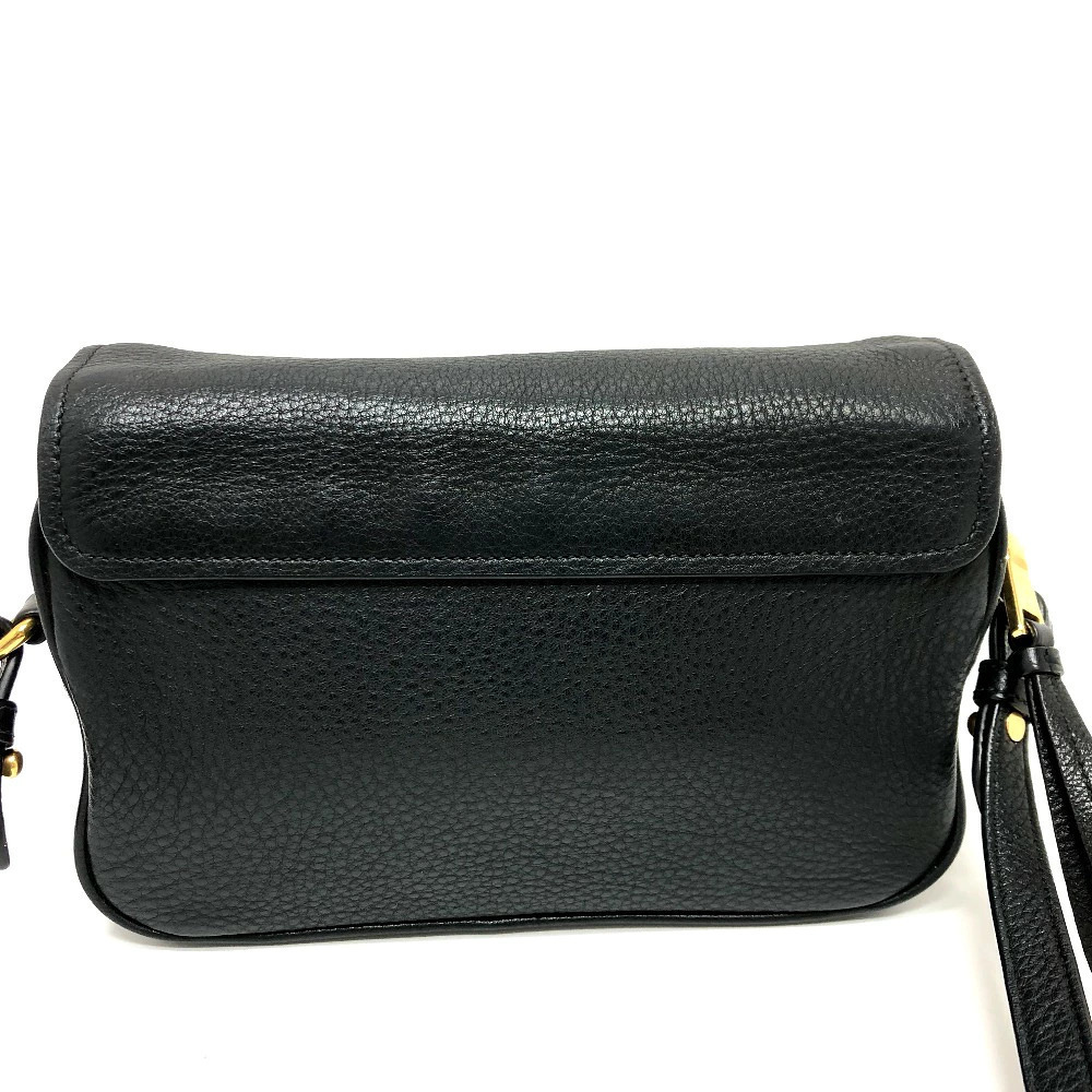 Prada Black Vitello Crossbody Leather Shoulder Bag Phoenix